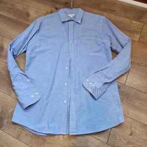 Sonoma Light Blue Casual Button-Down Shirt